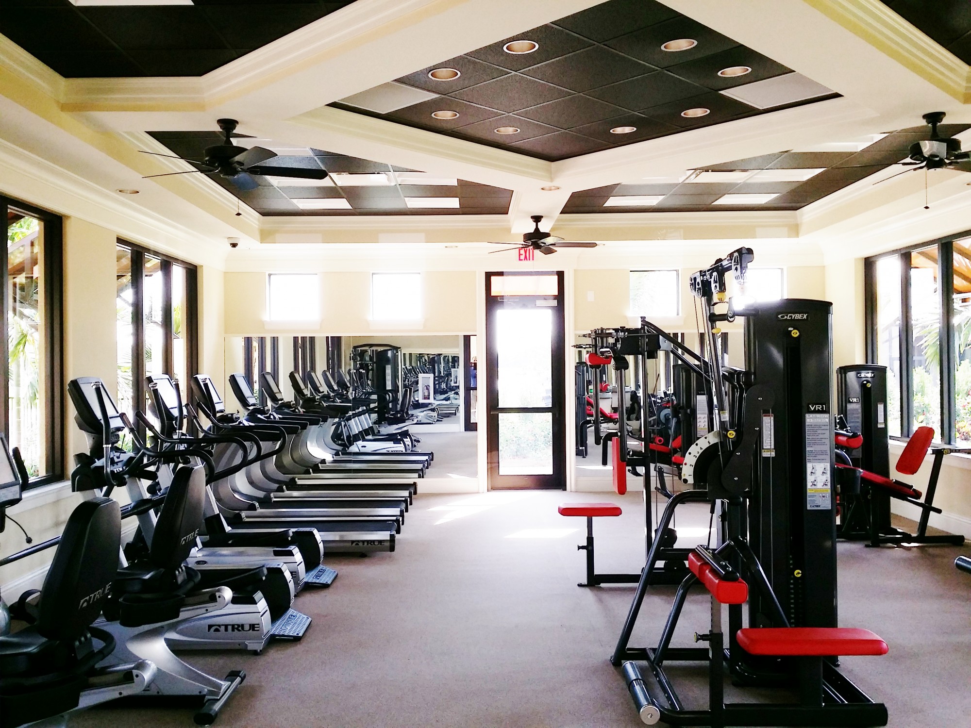 Workout at the Cybex Fitness Center!