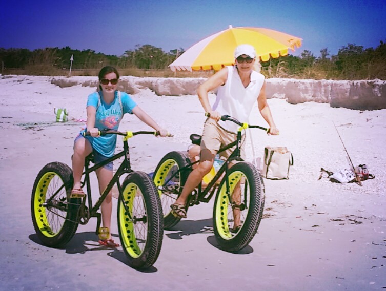 Rent a bike at Lover's Key State Park!