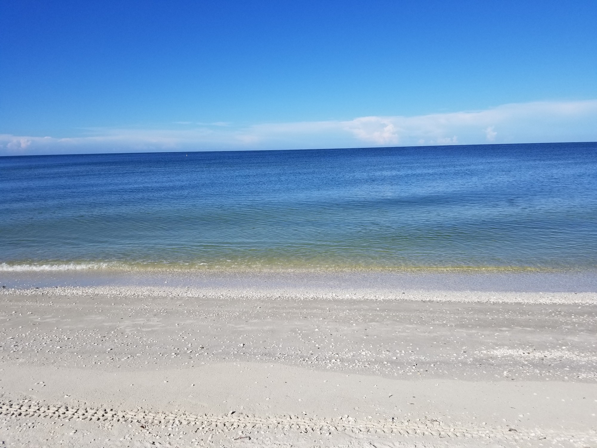 Bonita Beach on The Gulf of Mexico is  often smooth as silk.