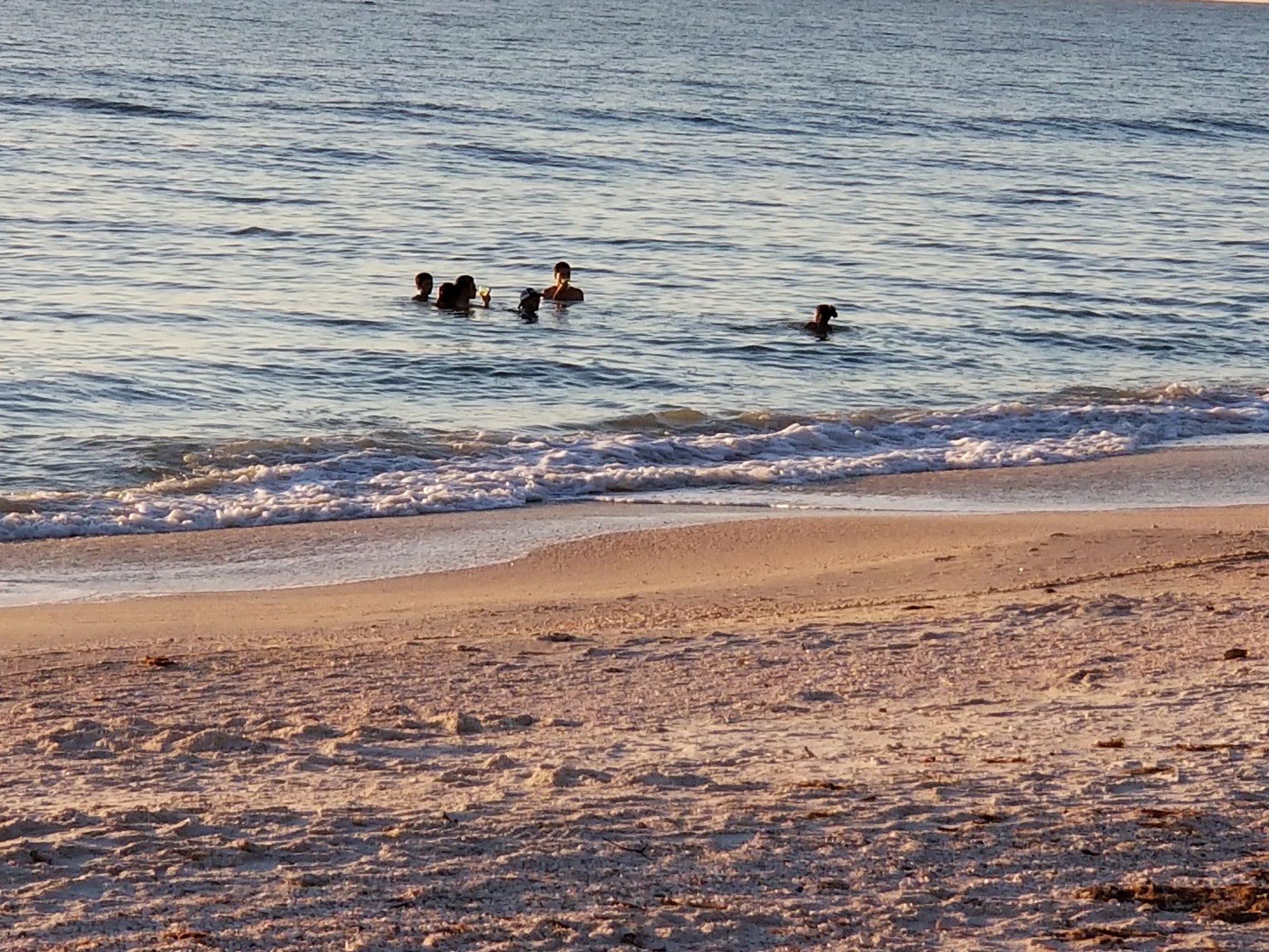 Swimmers in the Surf at Bonita Beach! 10-28-2018